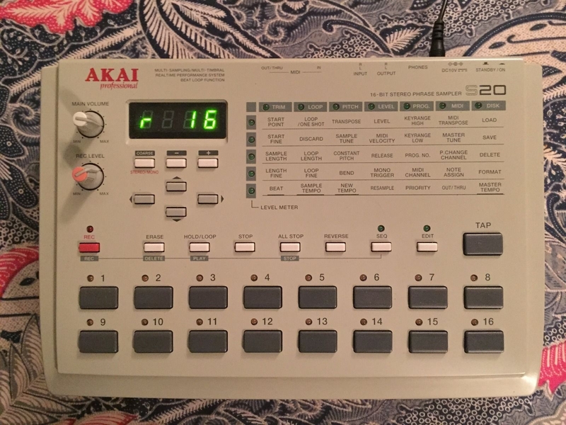 Panneau Arrière Akai S20 Derrière Akai S20