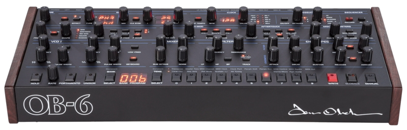 Panneau Arrière Dave Smith Instruments OB-6 Desktop Derrière Dave Smith Instruments OB-6 Desktop