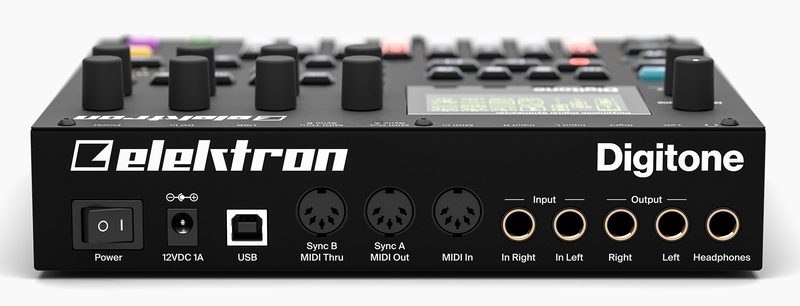 Panneau Arrière Elektron Digitone Derrière Elektron Digitone