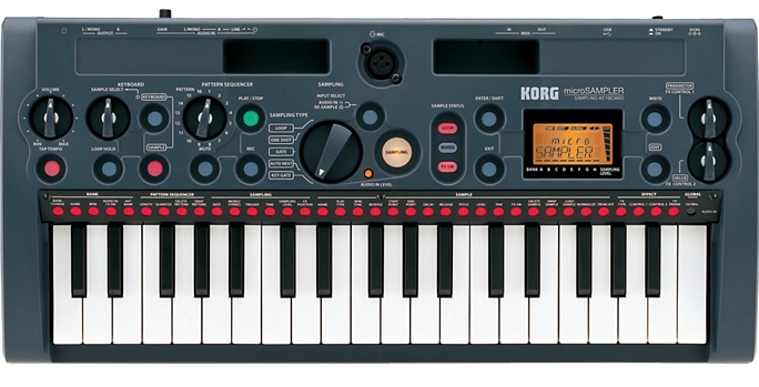Korg microSampler Image Korg microSampler